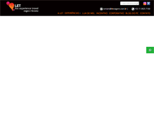 Tablet Screenshot of letviagens.com.br